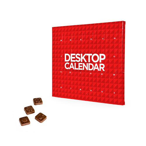 desktop advent calendar, bespoke,custom gift,giveaway.